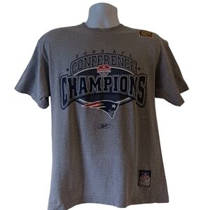 Reebok Gray Conference Champions Men's T-Shirt